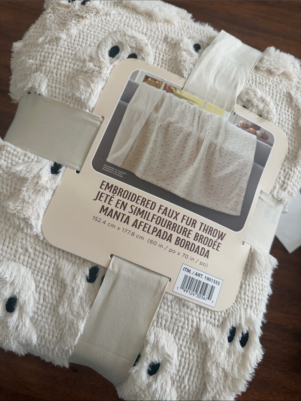 Halloween Boo blanket - New